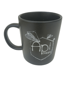 Mug apihappy noir mat-6c1dae41